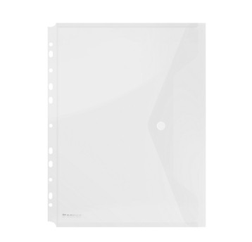 Teczka kopertowa DONAU zatrzask, PP, A4, 200mikr.