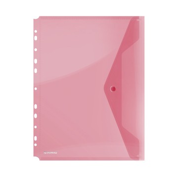 Teczka kopertowa DONAU zatrzask, PP, A4, 200mikr.