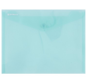 Teczka kopertowa DONAU zatrzask, PP, C5, 180mikr.