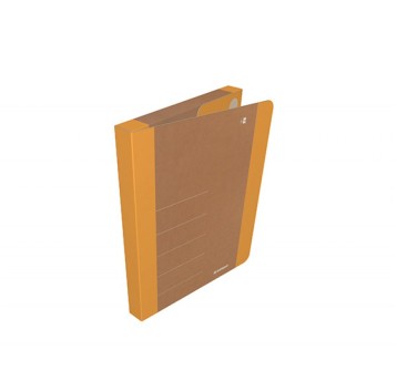 Teczka na rzepy DONAU LIFE, A4/3cm, pomarańczowa