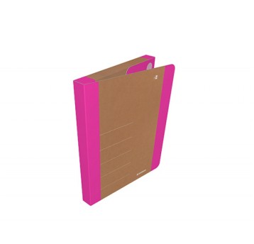 Teczka na rzepy DONAU LIFE, A4/3cm, różowa