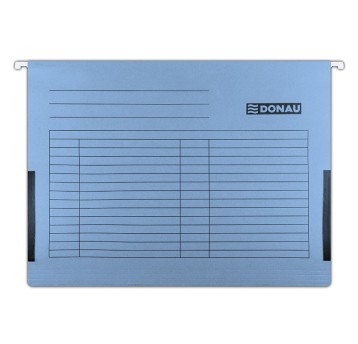 Teczka zawieszkowa DONAU z boczkami, A4, 230gsm,