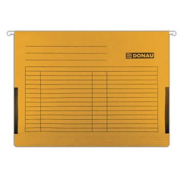 Teczka zawieszkowa DONAU z boczkami, A4, 230gsm,