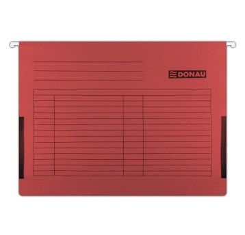 Teczka zawieszkowa DONAU z boczkami, A4, 230gsm,