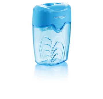 Temperówka KEYROAD Ripple, plastikowa, podwójna,