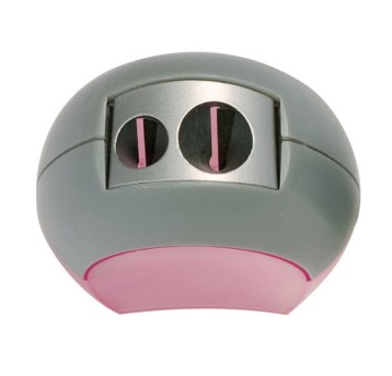 Temperówka Q-CONNECT, plastikowa, podwójna, mix k