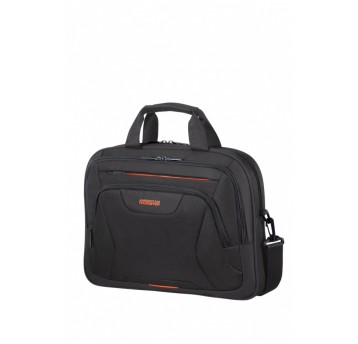 Torba na laptopa AT WORK 15.6 czarno-pomarańczowa