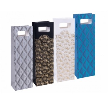 Torebka na alkohol DONAU HOME, 12x41,5x8cm, mix