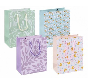 Torebka na prezenty DONAU HOME, 18x23x10cm, mix