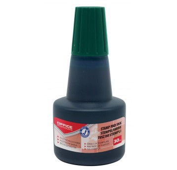 Tusz do pieczątek OFFFICE PRODUCTS, 30ml, zielony