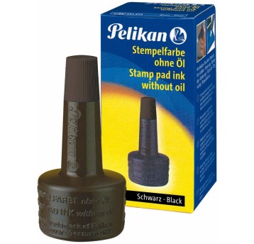 Tusz do stempli 28ml czarny PELIKAN 351197