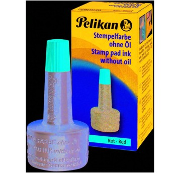 Tusz do stempli 28ml czerwony PELIKAN PN351221