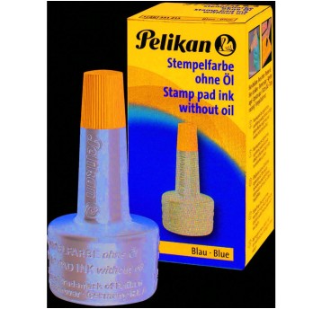 Tusz do stempli 28ml niebieski PELIKAN PN351213