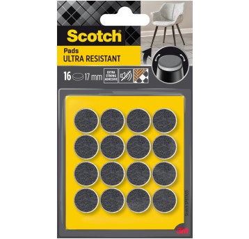 Ultra odporne podkładki filcowe SCOTCH, okrągłe, 1