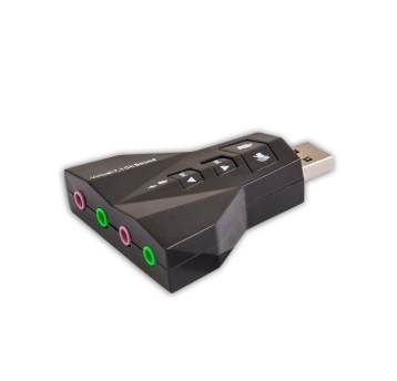 USB Karta muzyczna 7w1 dźwięk Virtual 7.1CH Plug