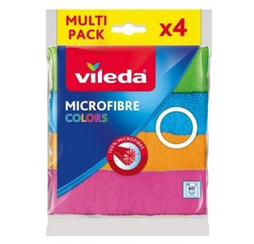VILEDA Colors Ściereczki z mikrofibry 4 sztuki