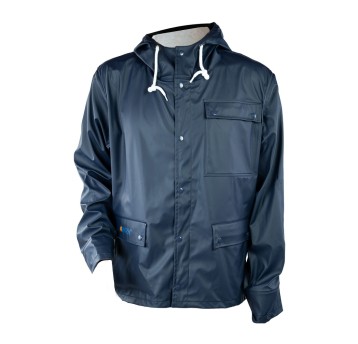 VIRGA RJ kurtka przeciwdeszczowa granatowa L