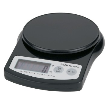Waga elektroniczna MAUL MaulAlpha, 2kg, czarna