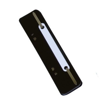 Wąsy skoroszytowe DONAU, PP, z met. blaszką, czar