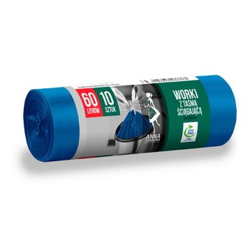 Worki na śmieci ANNA ZARADNA, z taśmą ściągającą,