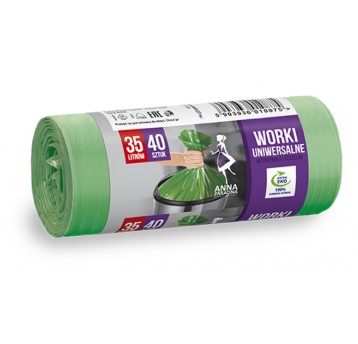 Worki na śmieci uniwersalne ANNA ZARADNA, 35 l, 4