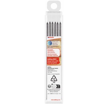 Wymienne wkłady e-8881 EDDING, ołówek 6 sz grafi