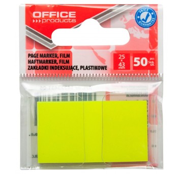 Zakładki indeksujące OFFICE PRODUCTS, PP, 25x43mm