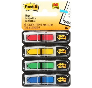 Zakładki indeksujące POST-IT® (684-ARR3), PP, 12x