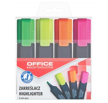 Zakreślacz fluorescencyjny OFFICE PRODUCTS, 1-5mm