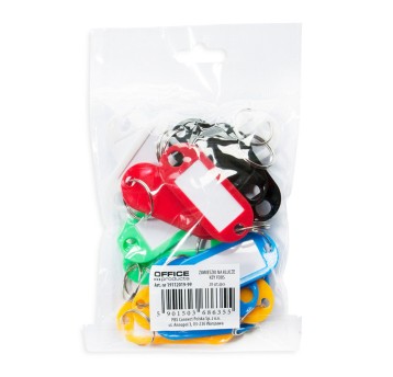 Zawieszki na klucze OFFICE PRODUCTS, 50x20cm, 20s