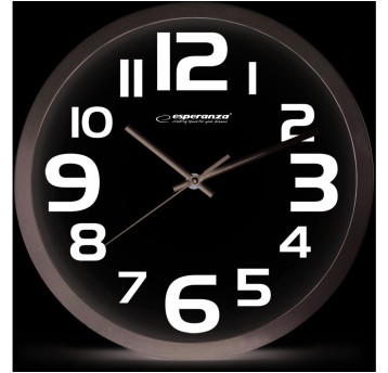 Zegar ścienny ZURICH biały EHC013W ESPERANZA