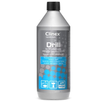 Żel CLINEX Drill 1L 77-005, do udrażniania odpływ