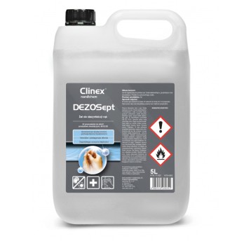 Żel do dezynfekcji rąk CLINEX Dezosept 5L, wiruso