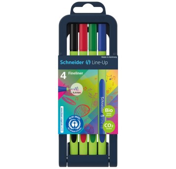 Zestaw cienkopisów SCHNEIDER Line-Up, 0,4mm, stoj