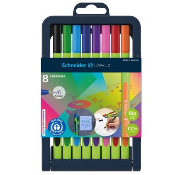 Zestaw cienkopisów SCHNEIDER Line-Up, 0,4mm, stoj