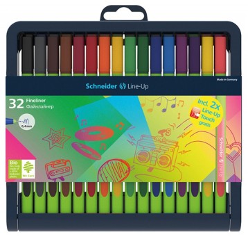 Zestaw cienkopisów SCHNEIDER Line-Up, 0,4mm, stoj