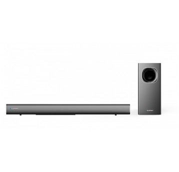 Zestaw głośników 2.1 kanałowy typu soundbar z Blue