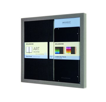 Zestaw MOLESKINE Art. Sketching Kit sketchbook L +