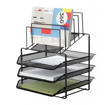 Zestaw na biurko Q-CONNECT Office Set, metalowy,