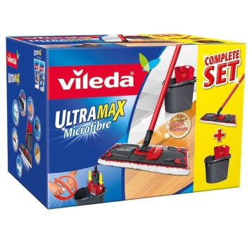 Zestaw w kartonie VILEDA ULTRAMAX mop płaski + wi