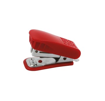 Zszywacz SAX329, zszywa do 20 kartek, czerwony, z